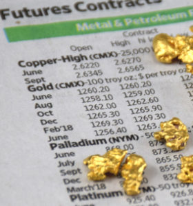 metal price for silver and gold to be found in newspaper