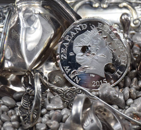 Scrap Silver Lot, Coins & Jewelry